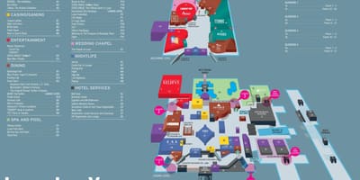نقشه Luxor در لاس وگاس