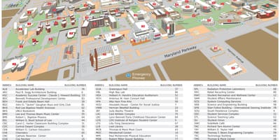 نقشه UNLV
